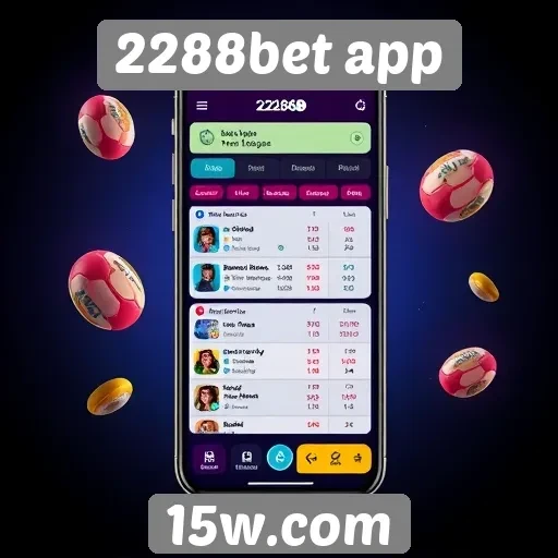 Avaliação da interface do 2288bet app